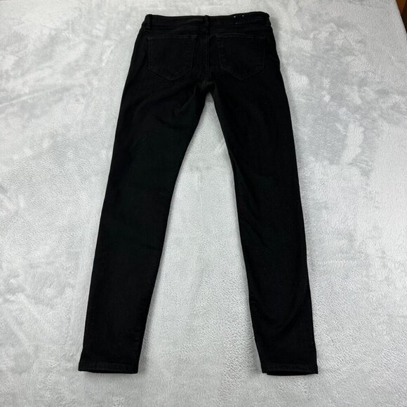 AllSaints Mast Jet Black Jeans Women’s Size 29 US - Picture 8 of 11